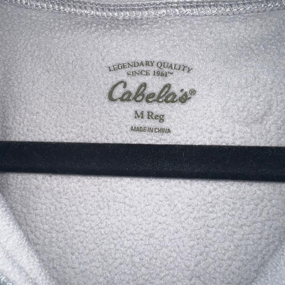 Women's Cabela's Fleece quarter zip sweater lightweight, Base Layer Size… - Picture 3 of 3